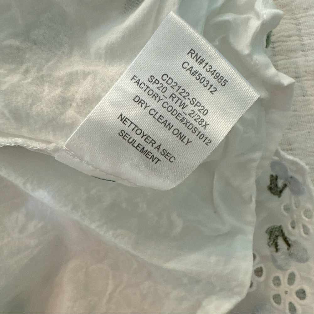 For Love and Lemons Wild Cherries Mini Dress Womens Size Medium *flaws - Picture 14 of 16